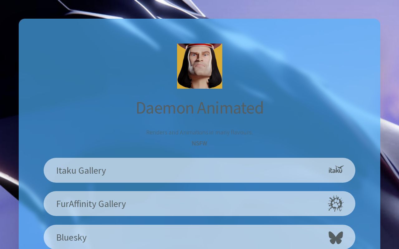 Daemon Animated's Card